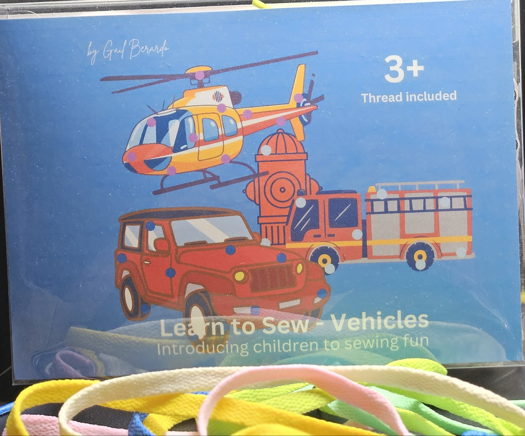 Learn to Sew with Vehicles