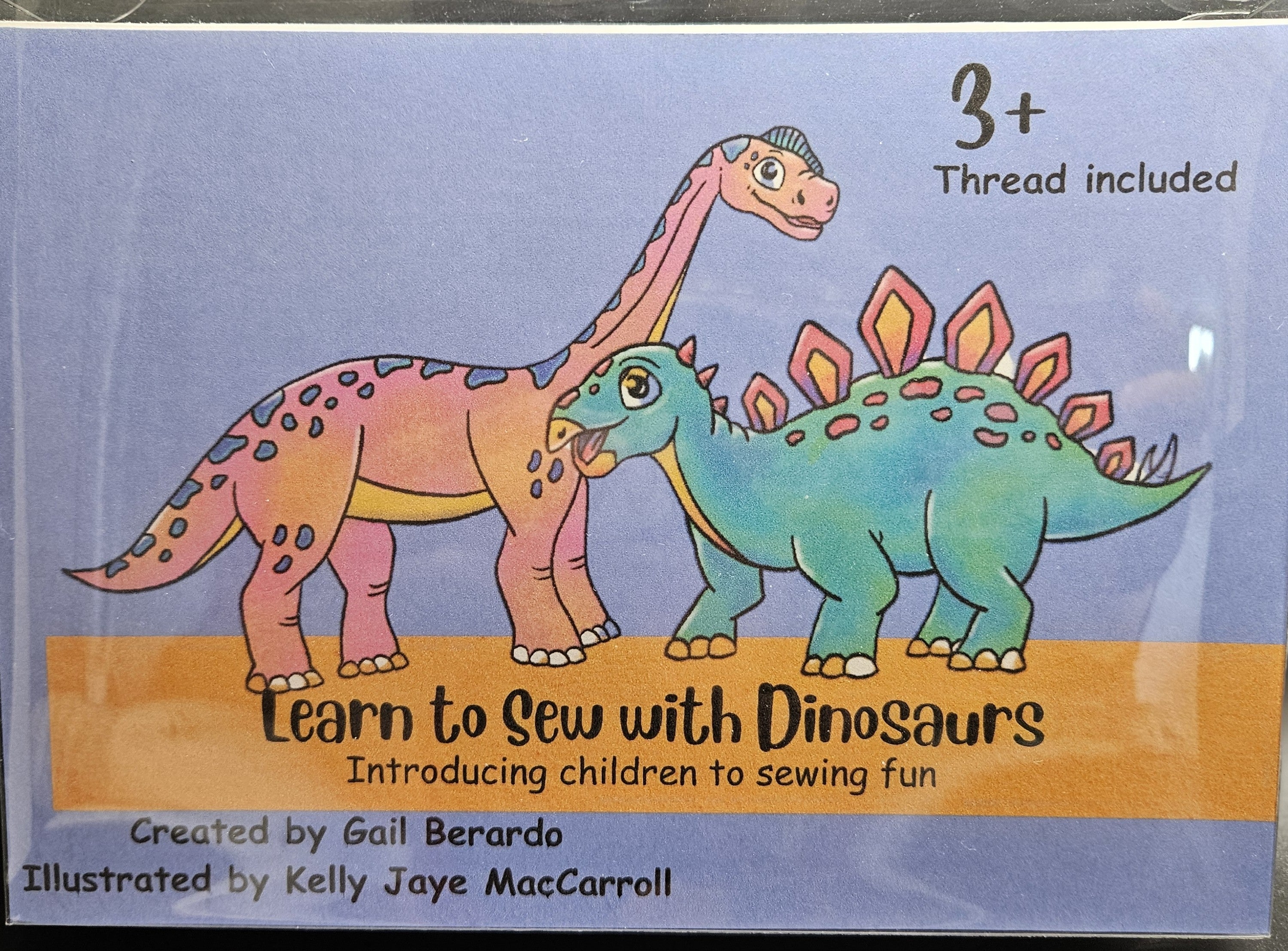 Learn to Sew with Dinosaurs