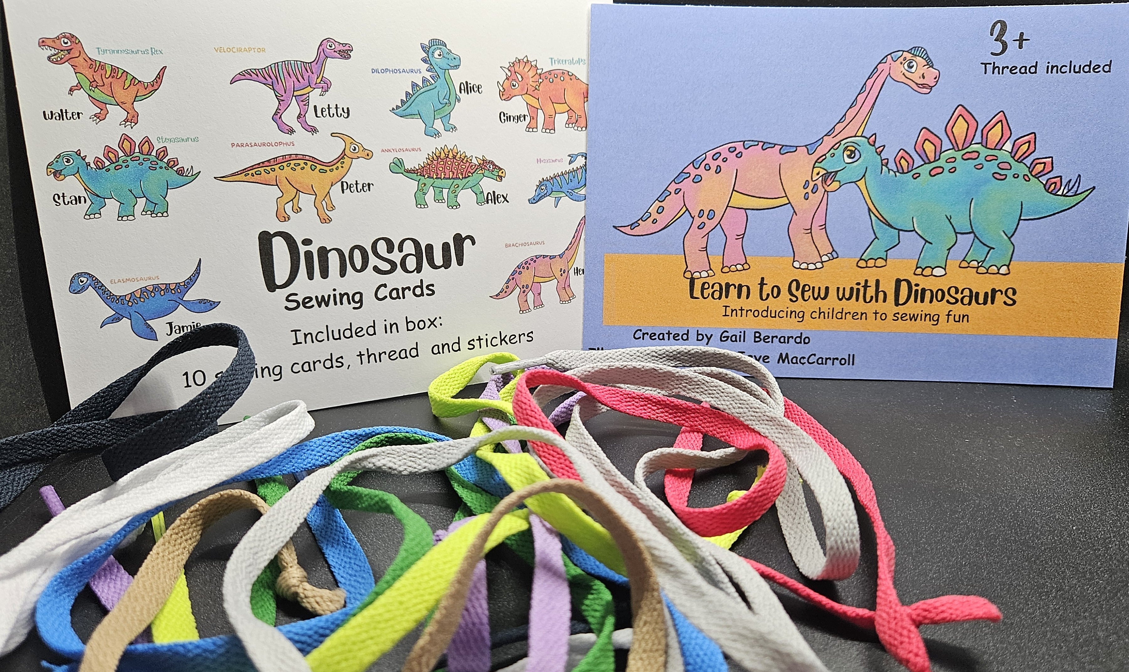 Learn to Sew with Dinosaurs