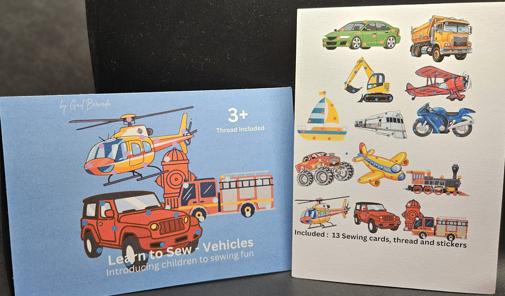 Learn to Sew with Vehicles