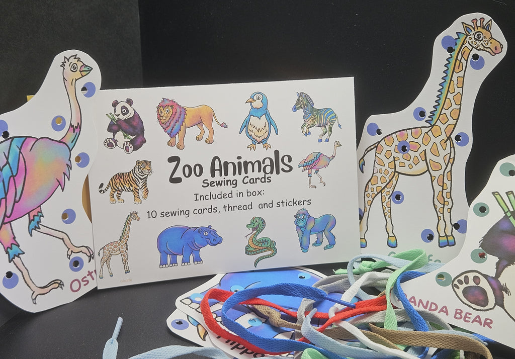 Learn to Sew with Zoo Animals